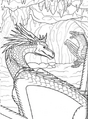 Official Wings of Fire Coloring Book (EEUU - Brianna C. Walsh)